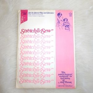 STRETCH & SEW 300 Set in Sleeve Top & Sweater UNCUT  28-30-32-34-36-38-40-42-44